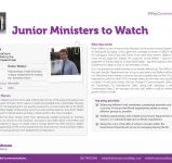 Junior Ministers to Watch v.5-05