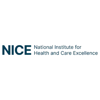 NICE | Whitehouse Communications NICE logo: National Institute for Health and Care Excellence in blue lettering