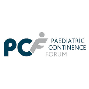 Paediatric Continence Forum | Whitehouse Communications PCF logo in blue with the text 'Pediatric ... Forum' to the right side.