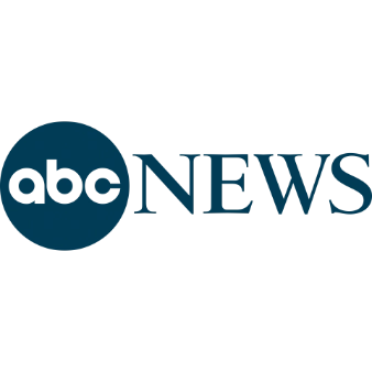 abc-news-logo | Whitehouse Communications ABC News logo: blue circle with 'abc' next to bold 'NEWS' text on a dark background.